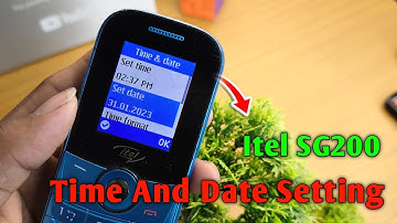 Keypad Phone Par Time Chnge Kaise Kare ? | Itel Date Setting ( Itel SG200 ) #itel