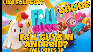 Fall Guys In Android?! | Fall Dudes 3D