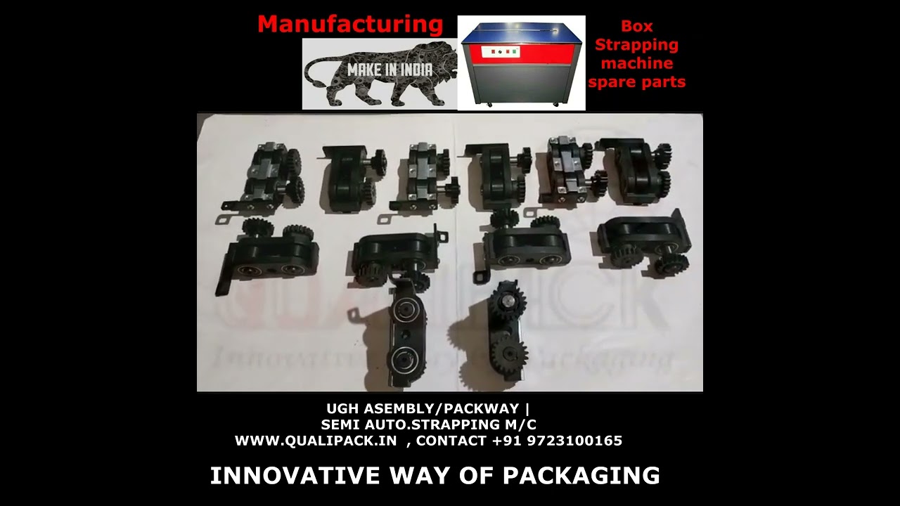 ugh l box strapping machine spares