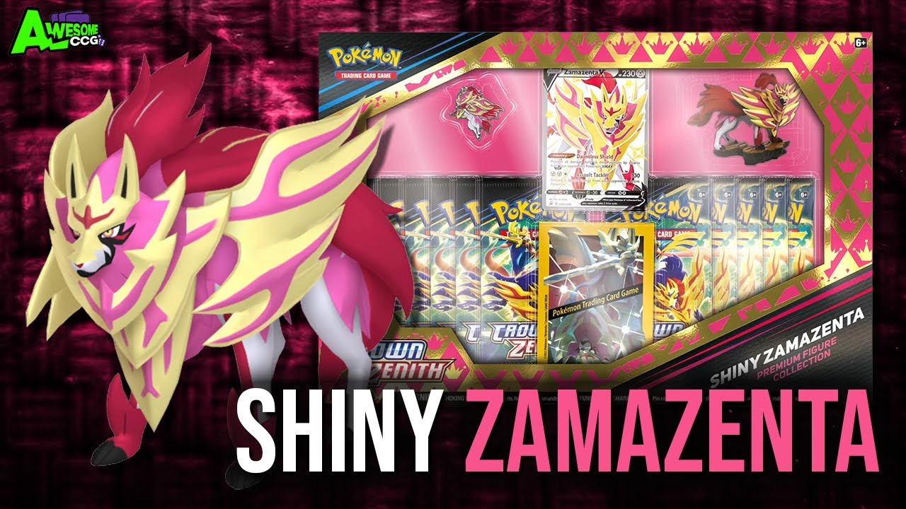 Shiny Zamazenta V Premium Box Opening! So many hits! 