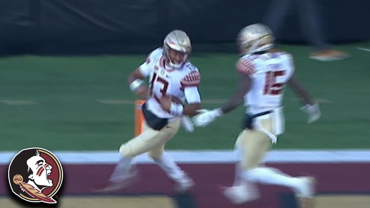 FSU's Jordan Travis Puts Away Boston College With Ice In His Veins