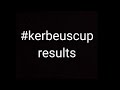 The Winners of #kerbeuscup