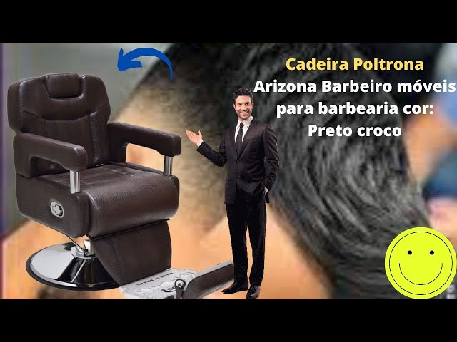Por que escolher a Cadeira de Barbeiro Arizona New ? 🤔