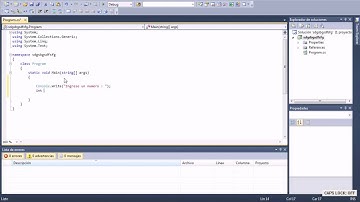 Programacion C shrap Visual Studio 2010 (Suma de dos numeros)"Super facil"