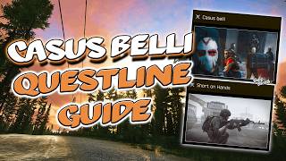 CASUS BELLI QUEST-LINE GUIDE (NEW TARKOV EVENT)