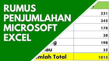 Tutorial Rumus Penjumlahan Microsoft Excel (+) - Teach ID