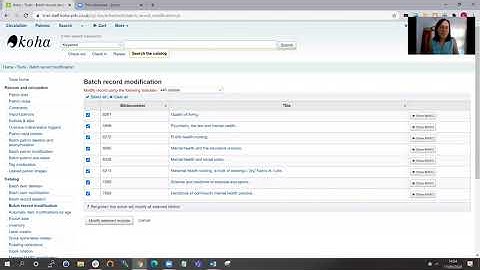 Batch editing MARC records