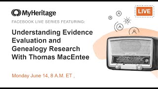 Join our Facebook LIVE with Thomas MacEntee!