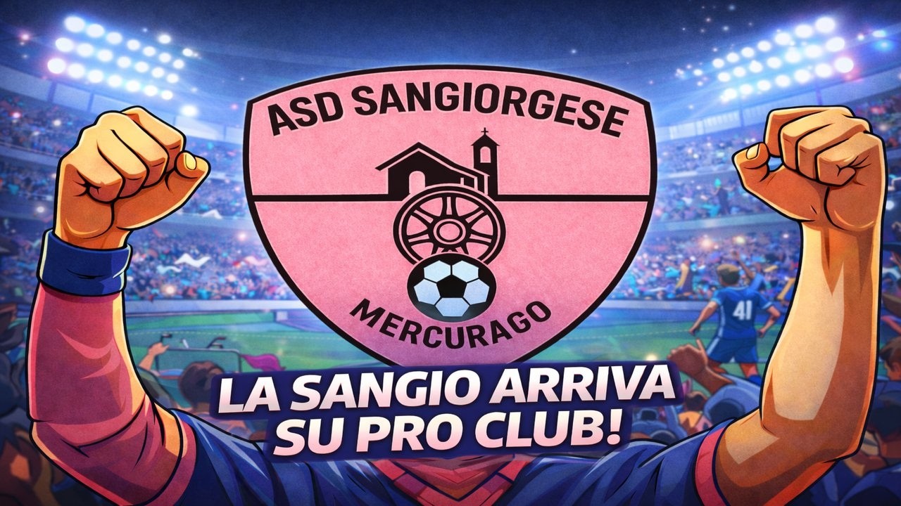 La Sangio arriva su Pro Club w/Sangiorgese