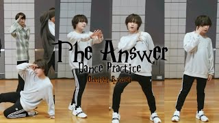 【직캠/推しカメラ】大西流星　なにわ男子-The Answer / Dance Practice（나니와단시-오오니시 류세이)