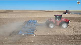 Working Ground near Lodgepole Nebraska | Case IH 425 Tractors & DMI Tillage