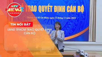 UBND TP.HCM TRAO QUYẾT ĐỊNH CÁN BỘ