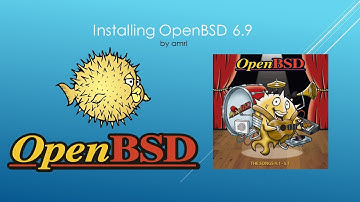 Installing OPENBSD 6.9 (Official)