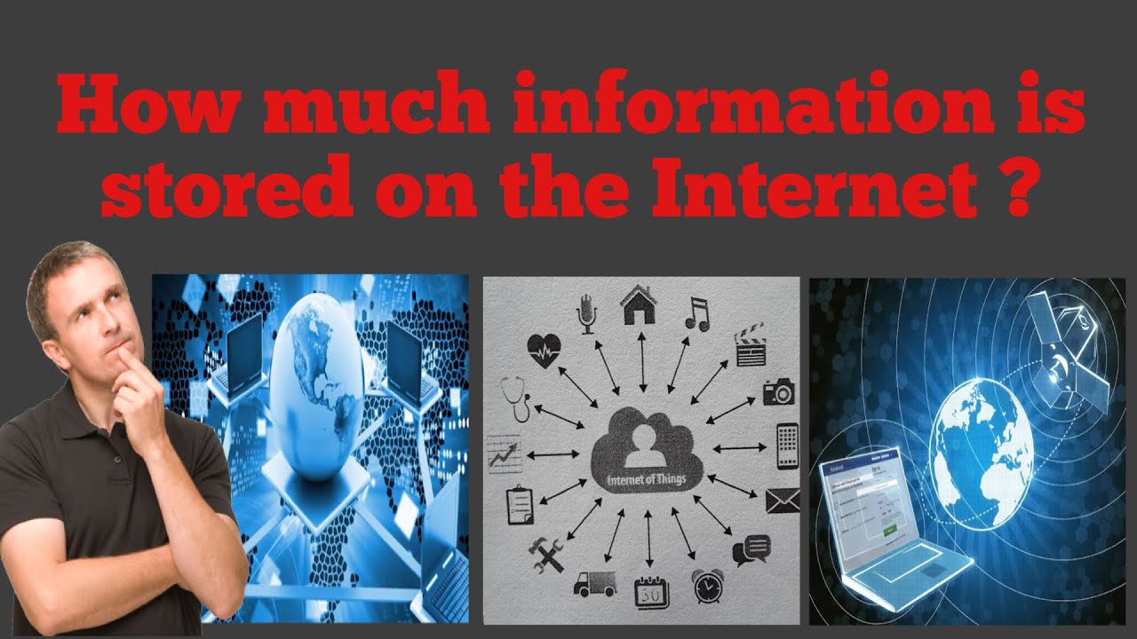 How much information is stored on the Internet ? | 2020 - YouTube