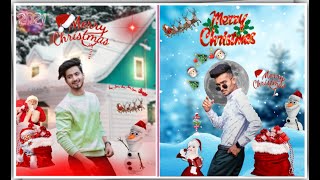 Merry Christmas🎄 2021 Special Photo Editing ⛄•||How To Edit Merry Christmas Photo Editing In PicsArt screenshot 5