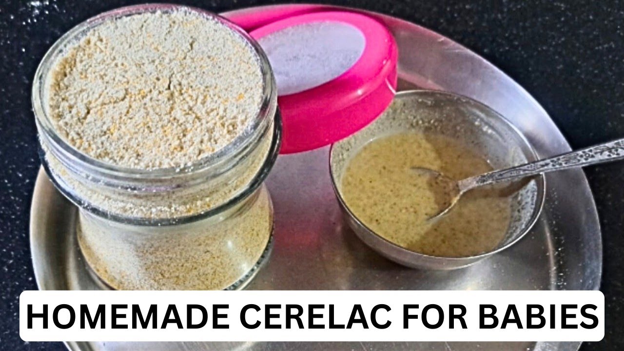 Homemade Cerelac for babies|Healthy baby food|Baby food special|For babies older than 6 months