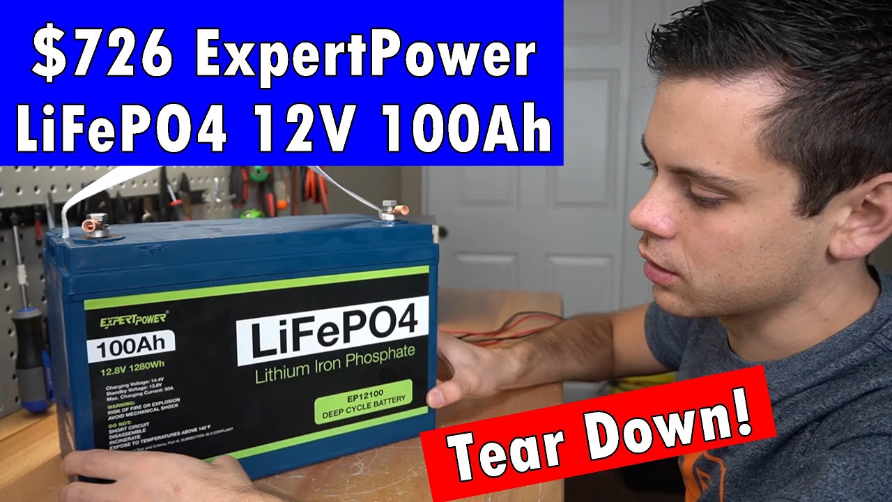 Tocopower 12V 100Ah LiFePO4 Lithium Battery