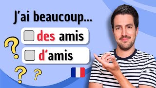 ⚠️😯DE or DES? Don't make this mistake in French again!