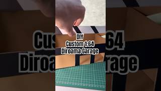 Custom Made 164 Diorama Garage For Hotwheels. How To?