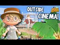 Lets build the outdoor movie theater  lets play acnh 133