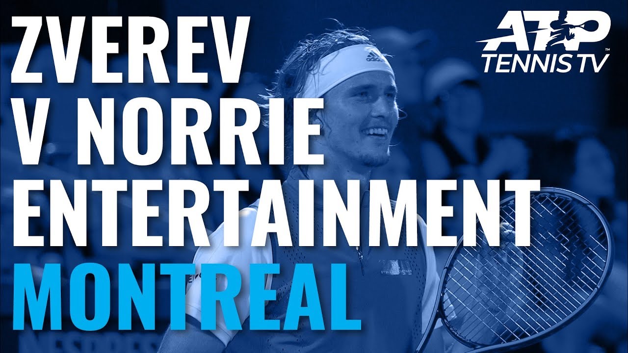Entertaining Moments in Zverev vs Norrie Match Coupe Rogers 2019