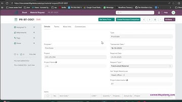 🏗️ **Construction ERP System by Connect4Systems | Built on ERPNext v15** 🧱