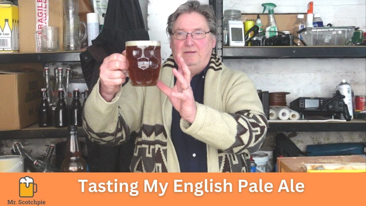 Tasting My English Pale Ale YouTube