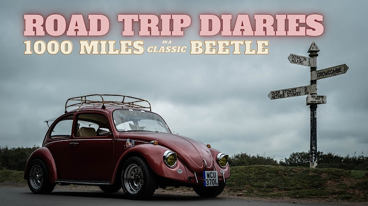 Road Trip Diaries: One Thousand miles is a Classic Beetle: PT 1