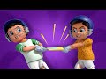 Chunnu munnu the do bhai bat ball par hui ladaai  hindi rhymes for children  infobells