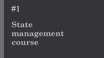 #1 [State management course] - Imperative and Declarative UI