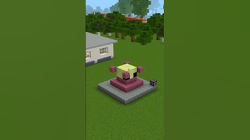 Minecraft Cute Shulker Statue #shorts #minecraft