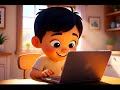 Hindi typing Speed ai animated video #aivideo #computer #typing #hindityping #stenographer #youtube