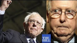 Bernie Sanders FIRES BACK on Mitch McConnell