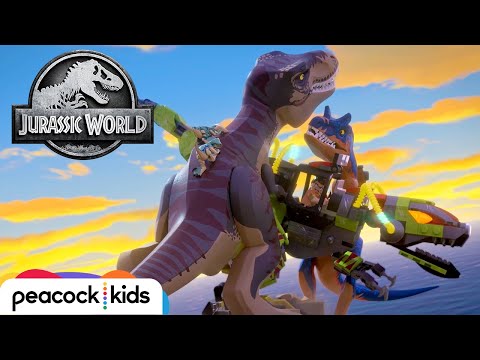 LEGO Jurassic World - All Cutscenes. 