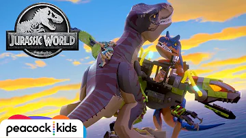 The Battle for Jurassic World | LEGO JURASSIC WORLD: LEGEND OF ISLA NUBLAR