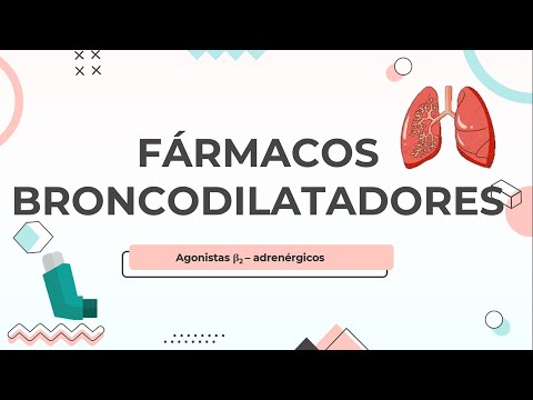 Fármacos agonistas β2-adrenérgicos | Broncodilatadores