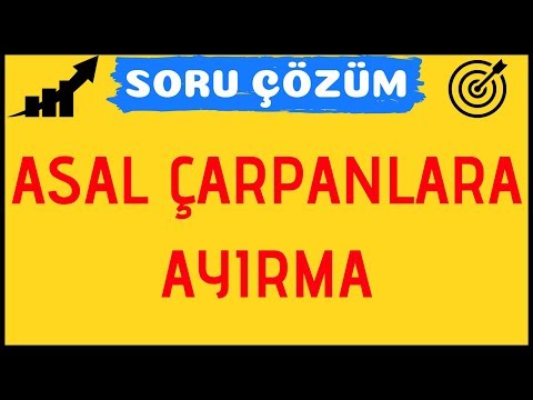 ASAL ÇARPANLARA AYIRMA SORU ÇÖZÜMÜ I TYT - DGS - KPSS - ALES