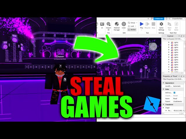 Legally steal any roblox game map by Charlievibin