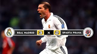 Sparta Praha × Real madrid | 2 × 3 | HIGHLIGHTS | All Goals | Champions league 2001/2002