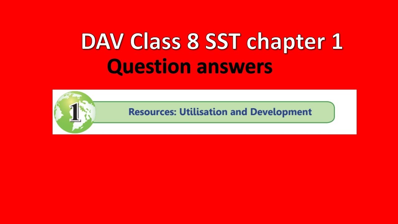 dav class 8 sst assignment