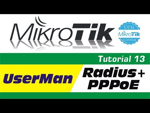 Mikrotik PPPoE Server +Radius +User Manager Pre Paid Billing System