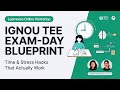 IGNOU Term End Exam | December 2025 | Exam Day Strategy & Time/Stress Management Workshop #learnwise