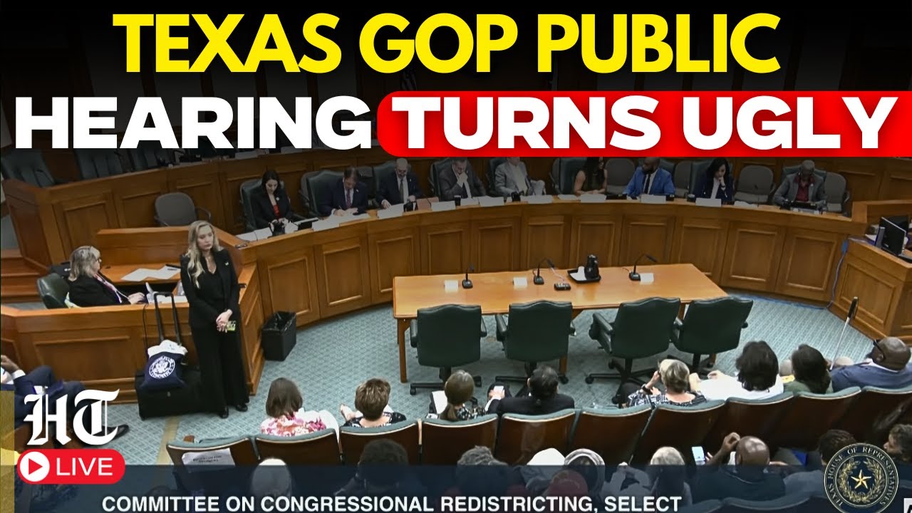 GOP Hearing Live | Chaos At House Hearing Over GOP’s Texas ...