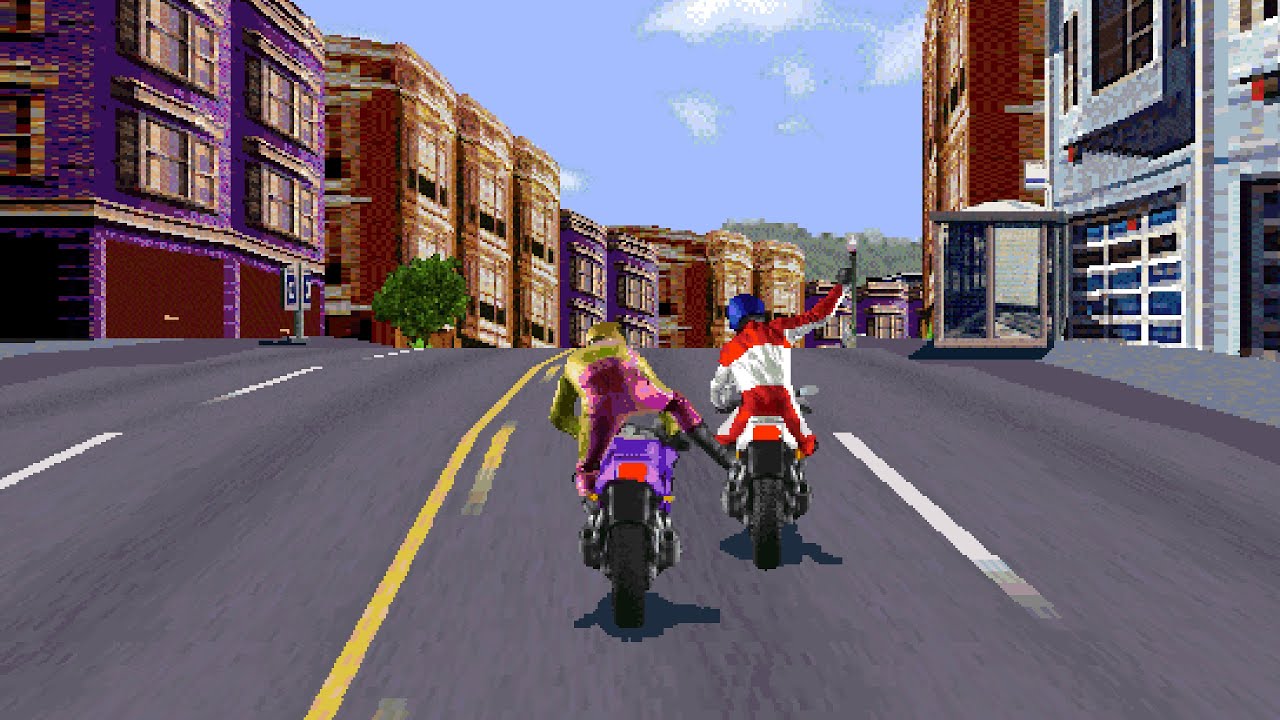 Road Rash · Having a Fight with Mike