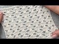 Ажурный узор спицами ✨ летний для топов и маек | Ajourmuster für Sommertops &amp; Shirts
