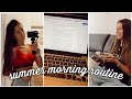 SUMMER MORNING ROUTINE || CARLOTA.GONZALEZ