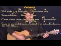 Twist and shout the beatles guitar cover lesson with chordslyrics  d g a