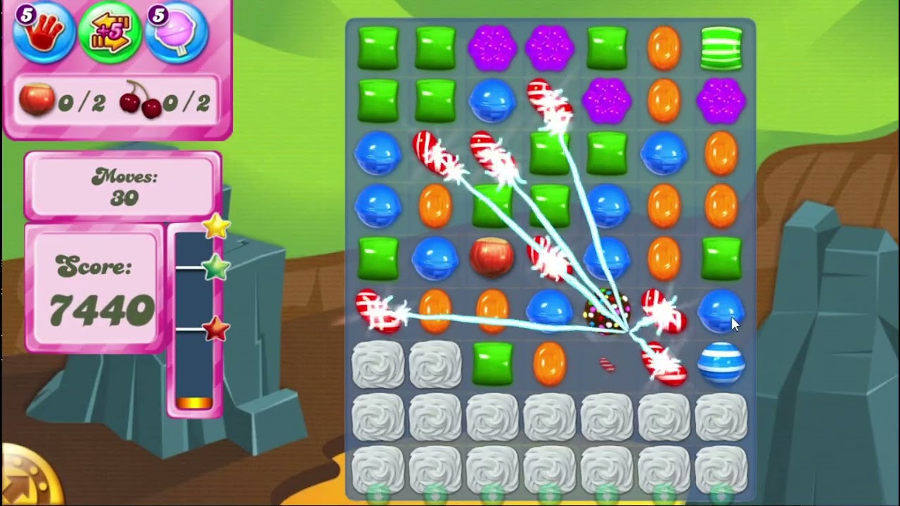 Candy Crush Saga Old Version Modded [Levels 21-36] - YouTube