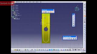 CATIA v5 | DASSAULT SYSTEMES | Walkthrough Part - 104 | BOOLEAN INTERSECT APPLICATION