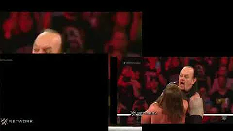 The undertaker Ataca a AJ STYLES _ CHAMBER ELIMINATION 2020